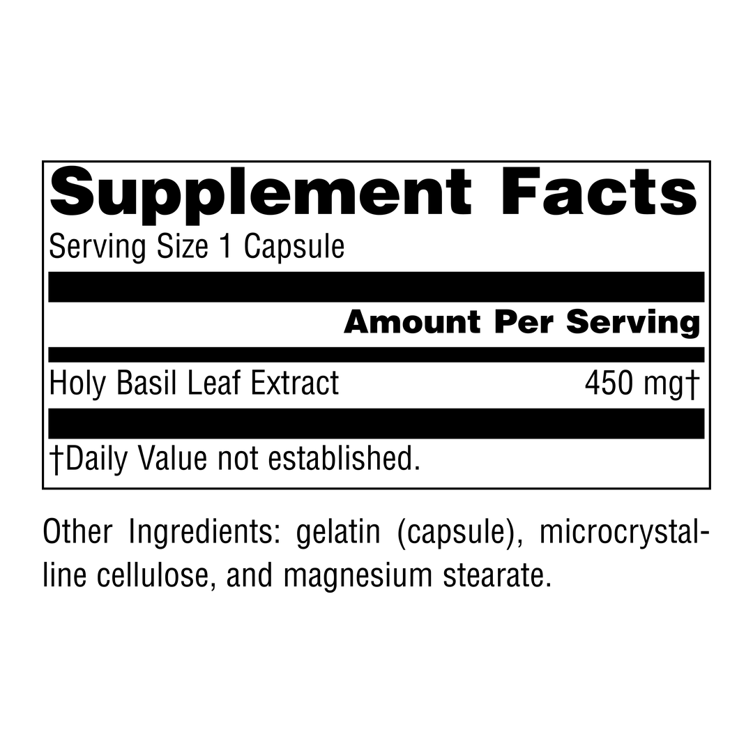 Source Naturals, Serene Science Holy Basil Extract, 450 Mg, 120 Capsules