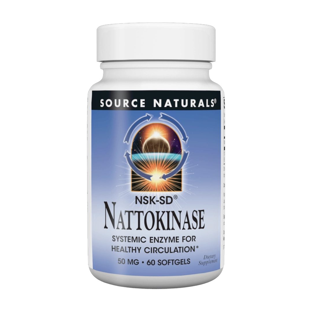 Source Naturals, Nattokinase NSK-SD, 50 Mg, 60 Softgels