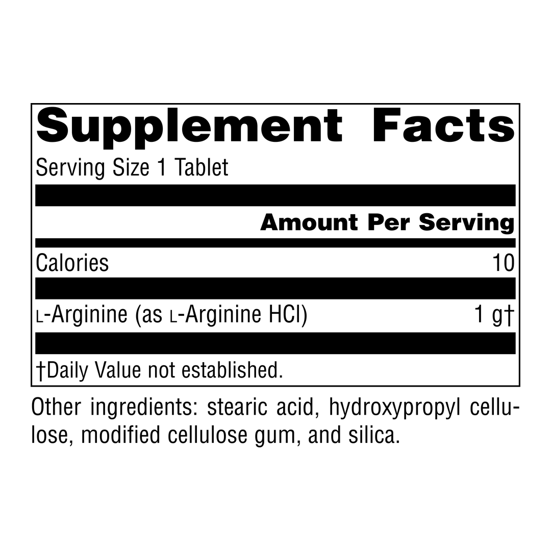 Source Naturals, L-Arginine, 1000 Mg, 50 Tablets