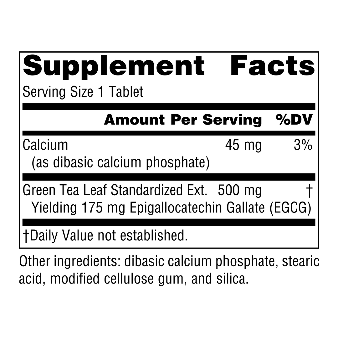 Source Naturals, Green Tea Extract, 500 Mg, 120 Tablets
