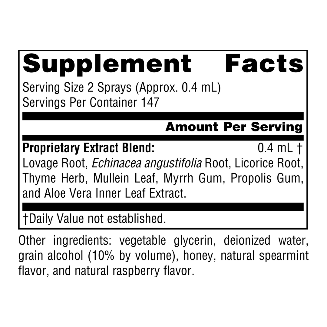 Source Naturals, Wellness Herbal Throat Spray, 2 Oz Liquid