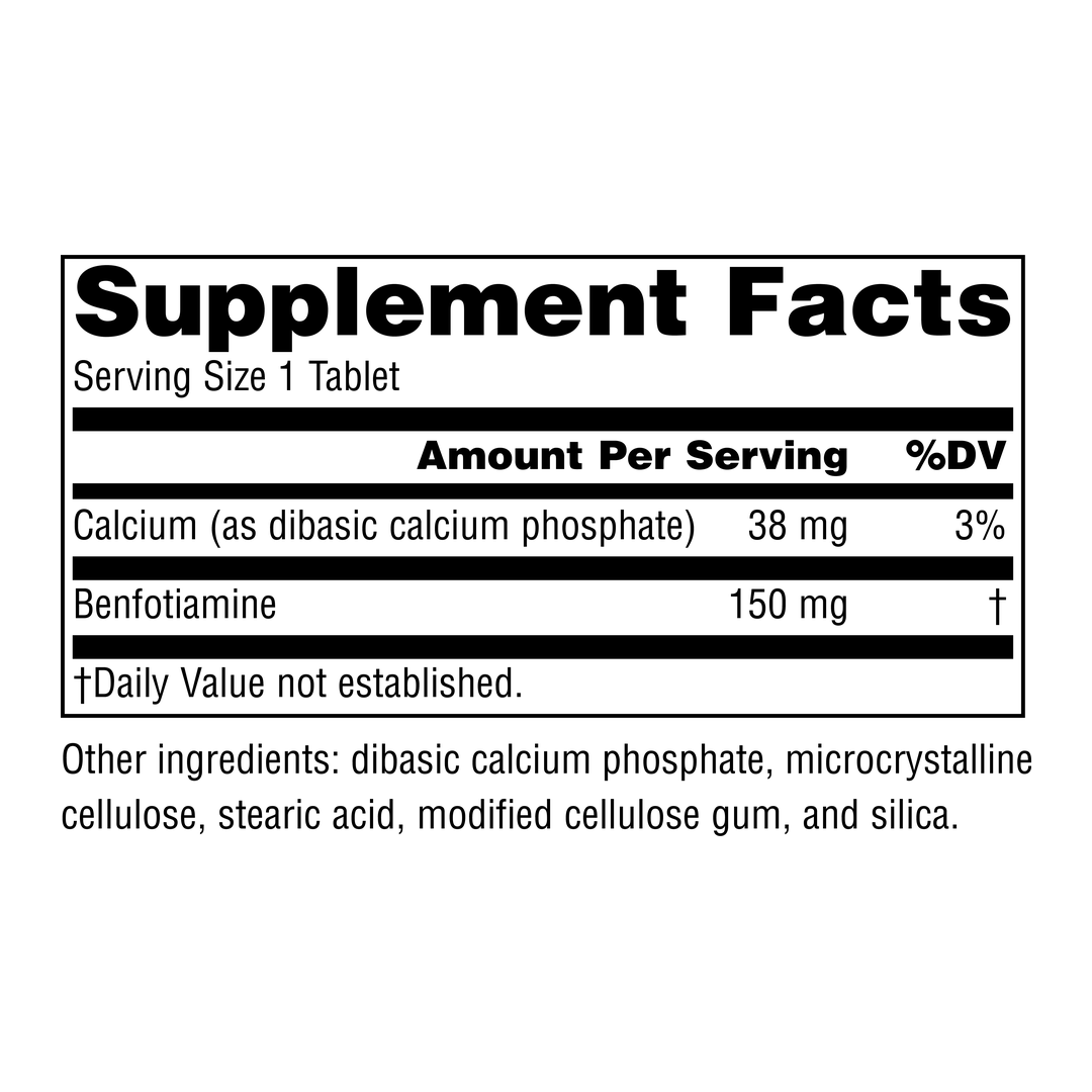 Source Naturals, Benfotiamine, 150 Mg, 60 Tablets