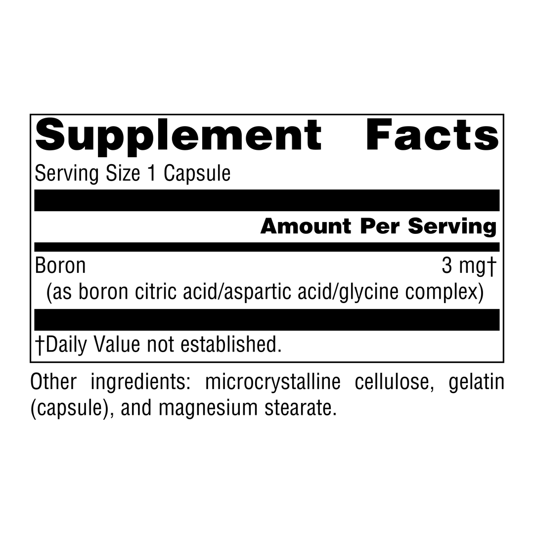 Source Naturals, Triple Boron, 3 Mg, 100 Capsules