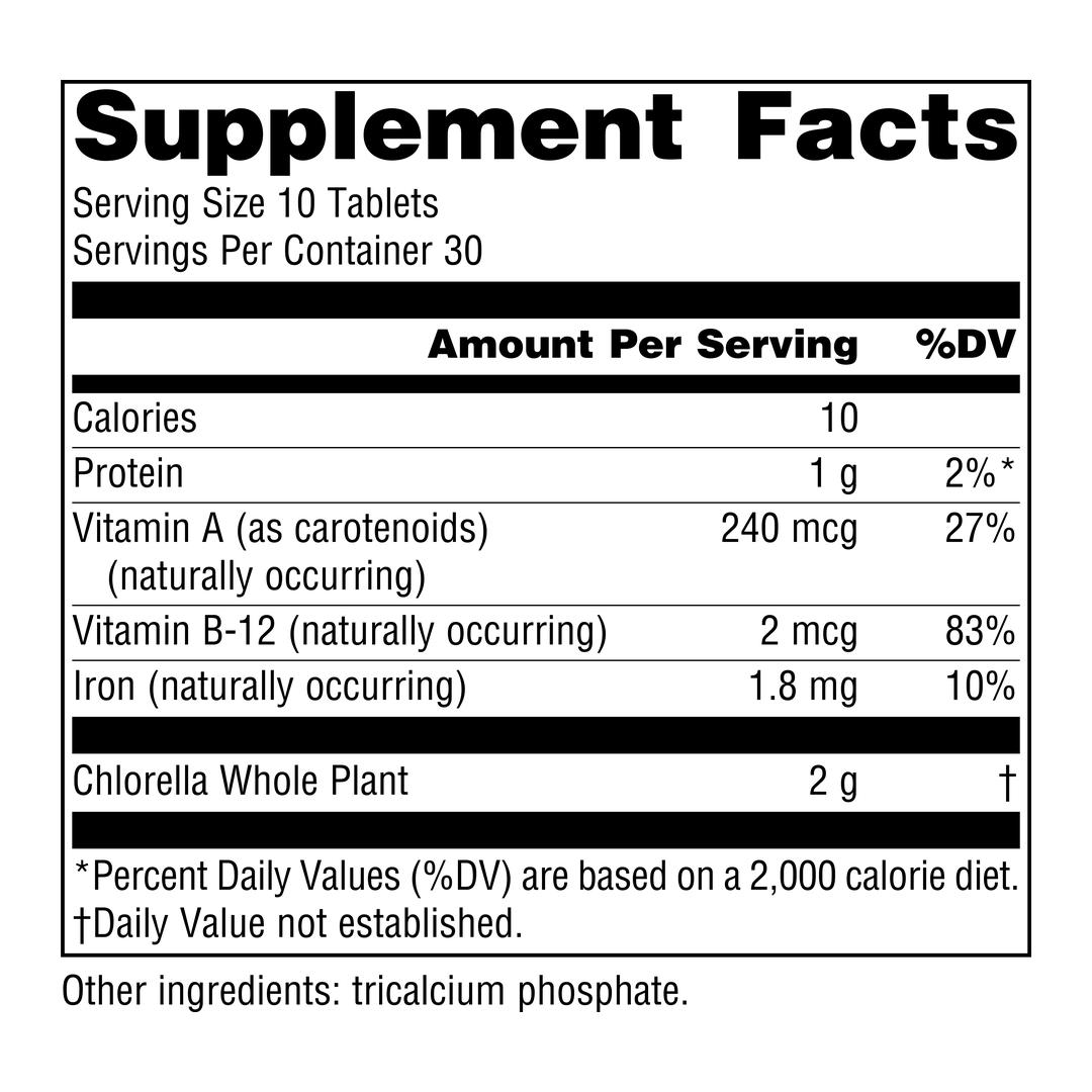 Source Naturals, Yaeyama Chlorella, 200 Mg, Box Tablets