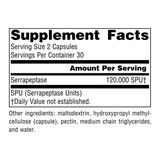 Source Naturals, Serrapeptase Vegetarian, 60 Vegi Caps