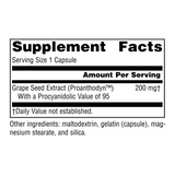 Source Naturals, Grape Seed Extract, Proanthodyn, 200 Mg, 60 Caps