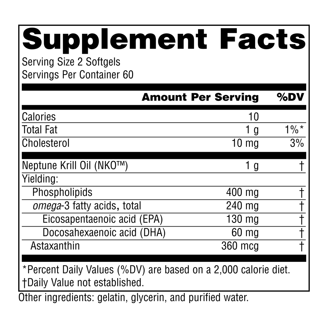 Source Naturals, NKO Neptune Krill Oil, 500 Mg, 120 Softgels