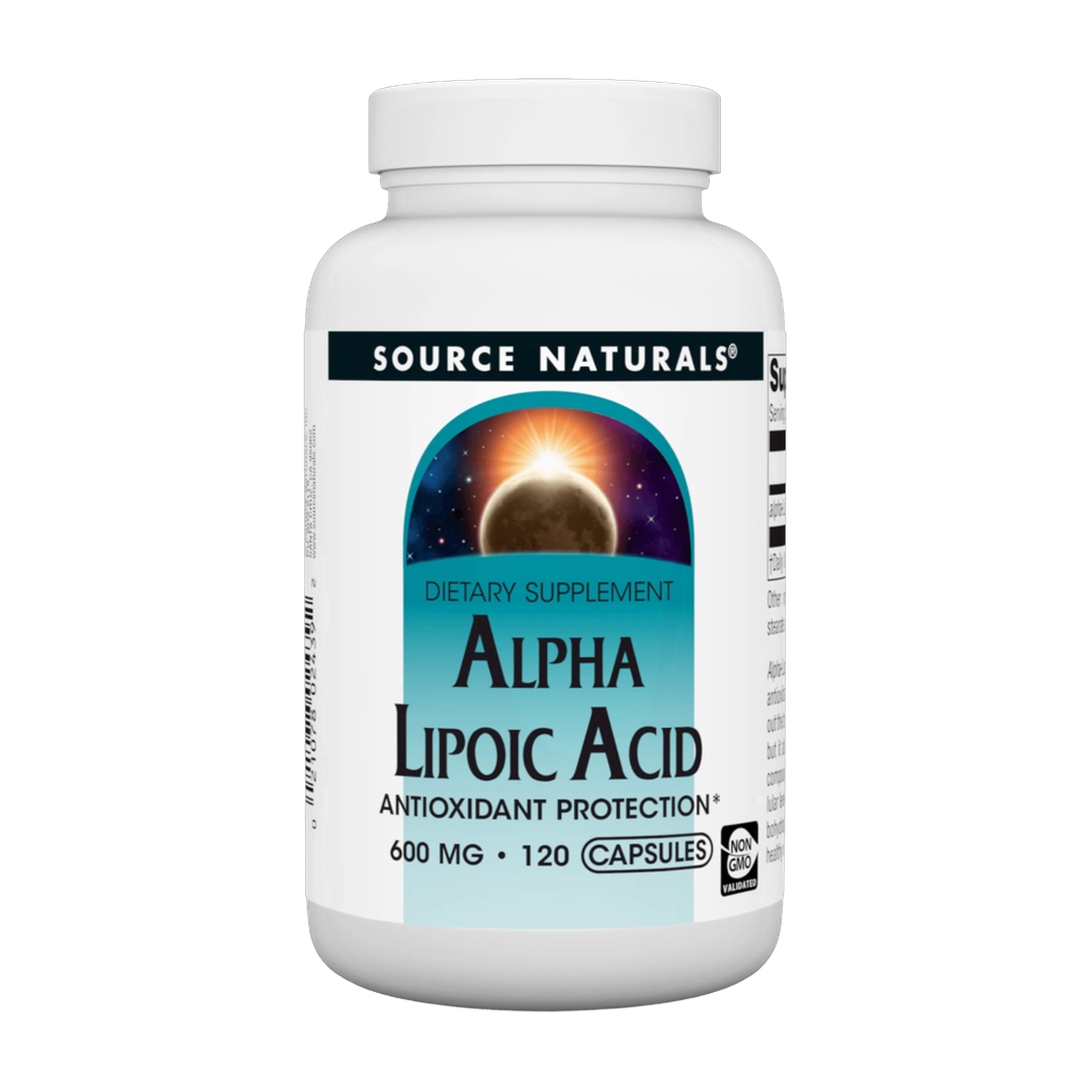 Source Naturals, Alpha Lipoic Acid, 600 Mg, 120 Capsules