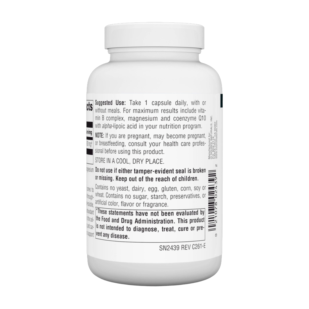 Source Naturals, Alpha Lipoic Acid, 600 Mg, 120 Capsules