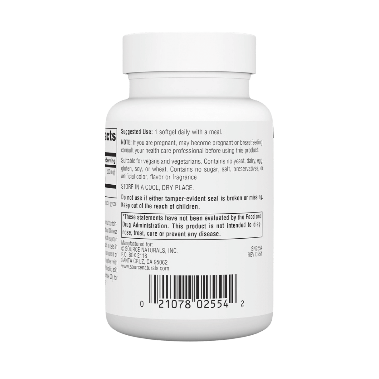 Source Naturals, Omega-7, Sea Buckthorn Fruit Oil, 60 Vegan Softgels