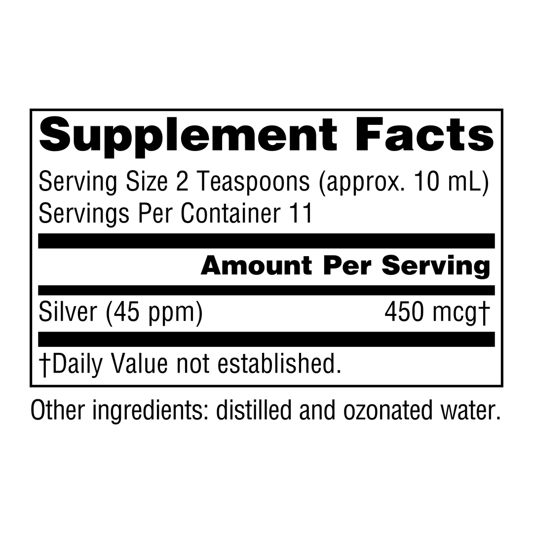 Source Naturals, Wellness Colloidal Silver, 45 Ppm, 4 Liquid