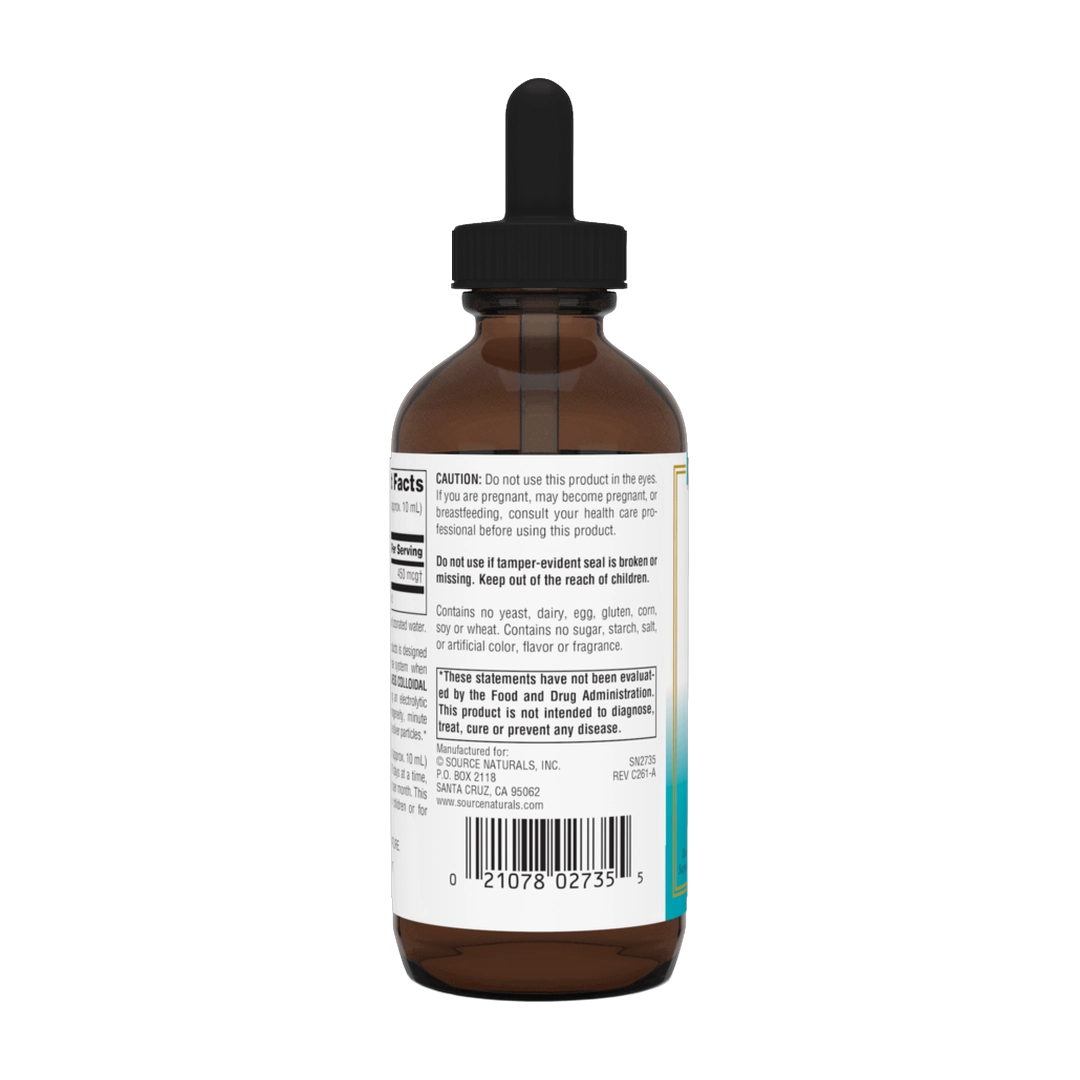 Source Naturals, Wellness Colloidal Silver, 45 Ppm, 4 Liquid
