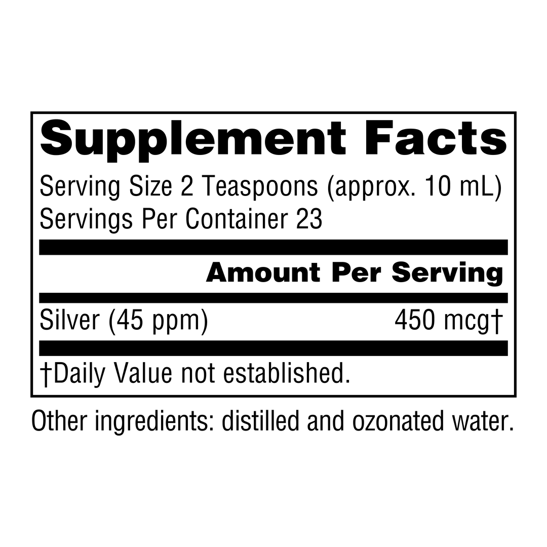 Source Naturals, Wellness Colloidal Silver, 45 Ppm, 8 Liquid