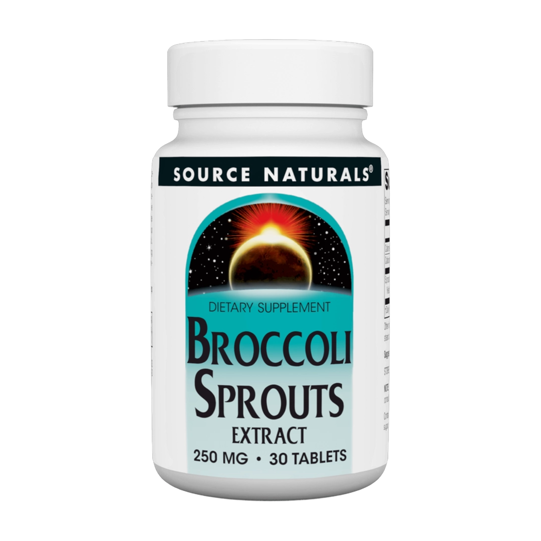 Source Naturals, Broccoli Sprouts Extract, 250 Mg, 30 Tablet