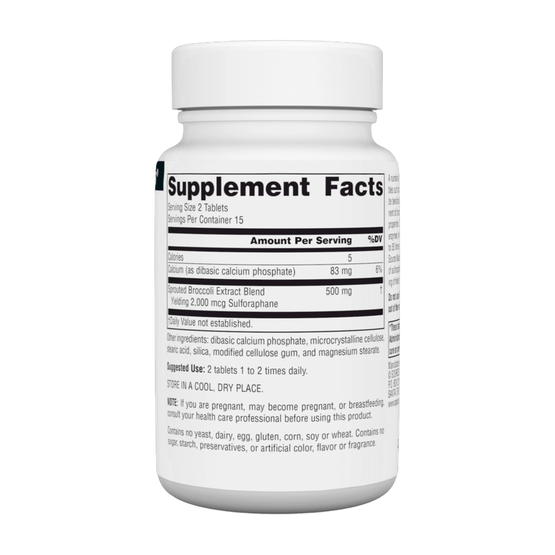 Source Naturals, Broccoli Sprouts Extract, 250 Mg, 30 Tablet
