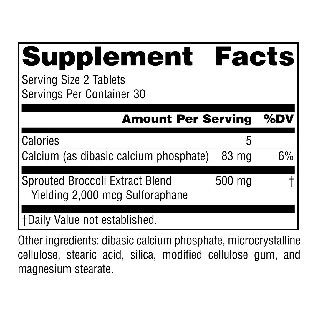 Source Naturals, Broccoli Sprouts Extract, 250 Mg, 60 Tablets
