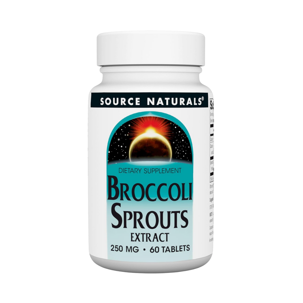 Source Naturals, Broccoli Sprouts Extract, 250 Mg, 60 Tablets