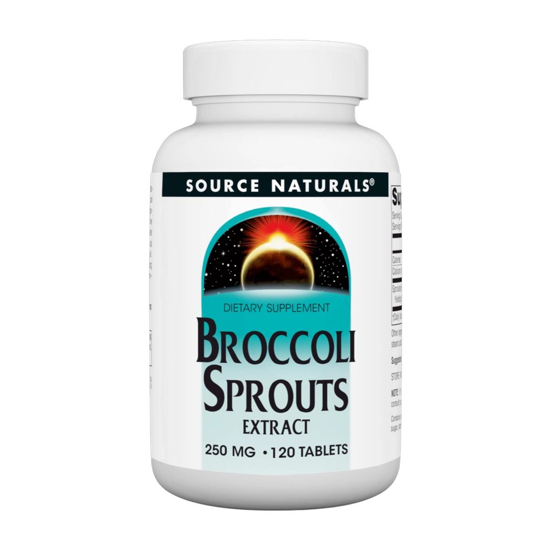 Source Naturals, Broccoli Sprouts Extract, 250 Mg, 120 Tablets