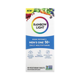 Rainbow Light, Men's One 50+ Daily Multivitamin, High Potency, 60 Vegetarian Tablets