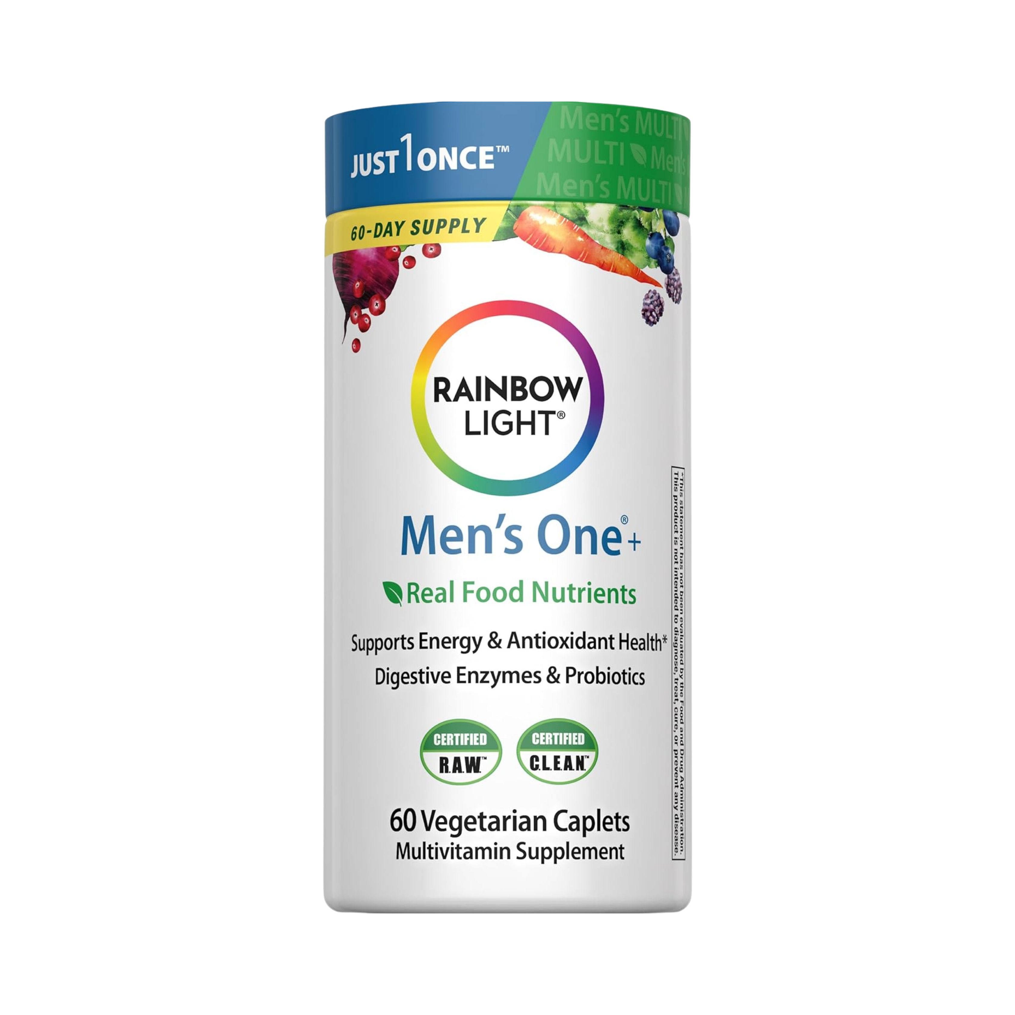 Rainbow Light, Men's One+, 60 Vegetarian Tablets