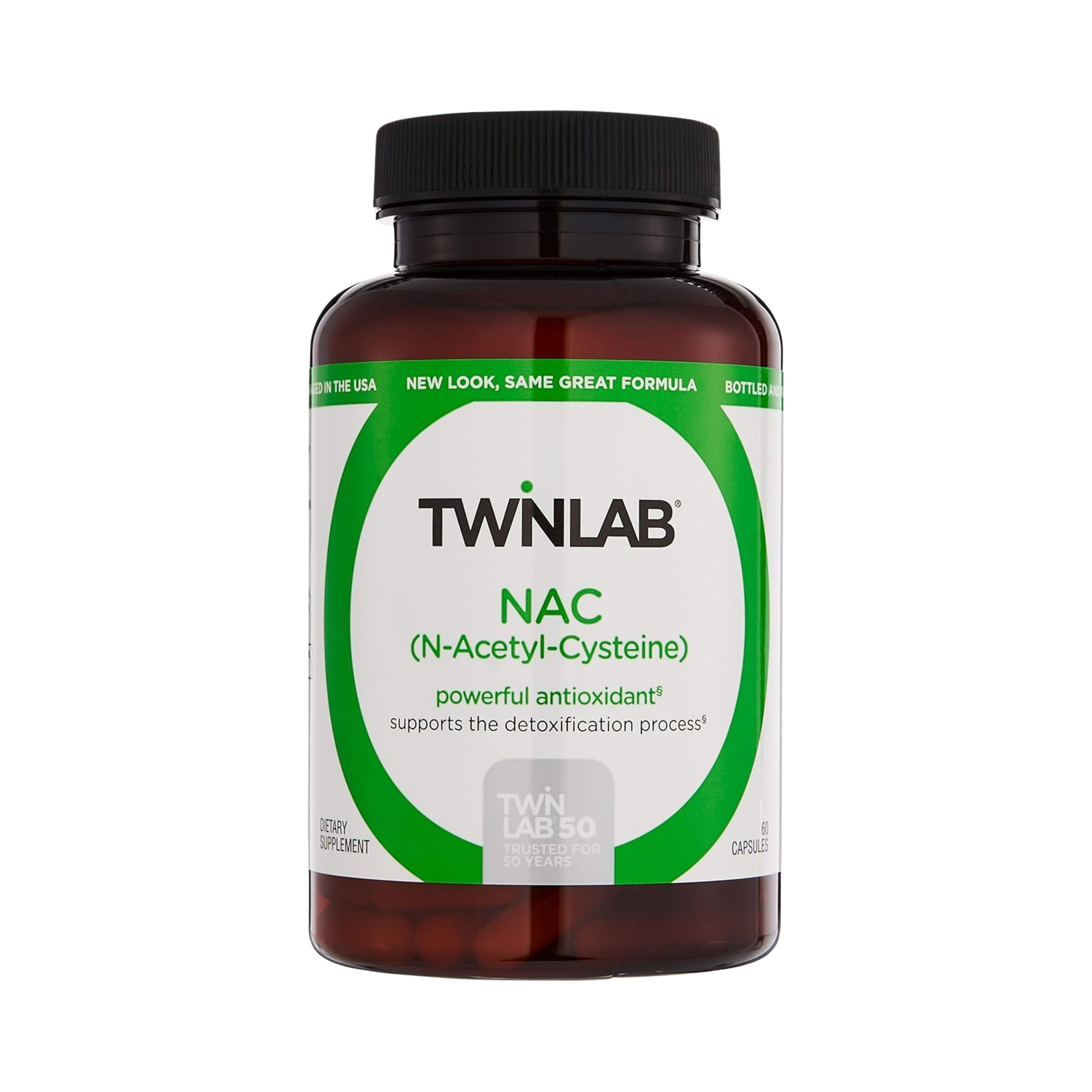 Twinlab, N-Acetyl-Cysteine (Nac), 600mg, 60 Capsules