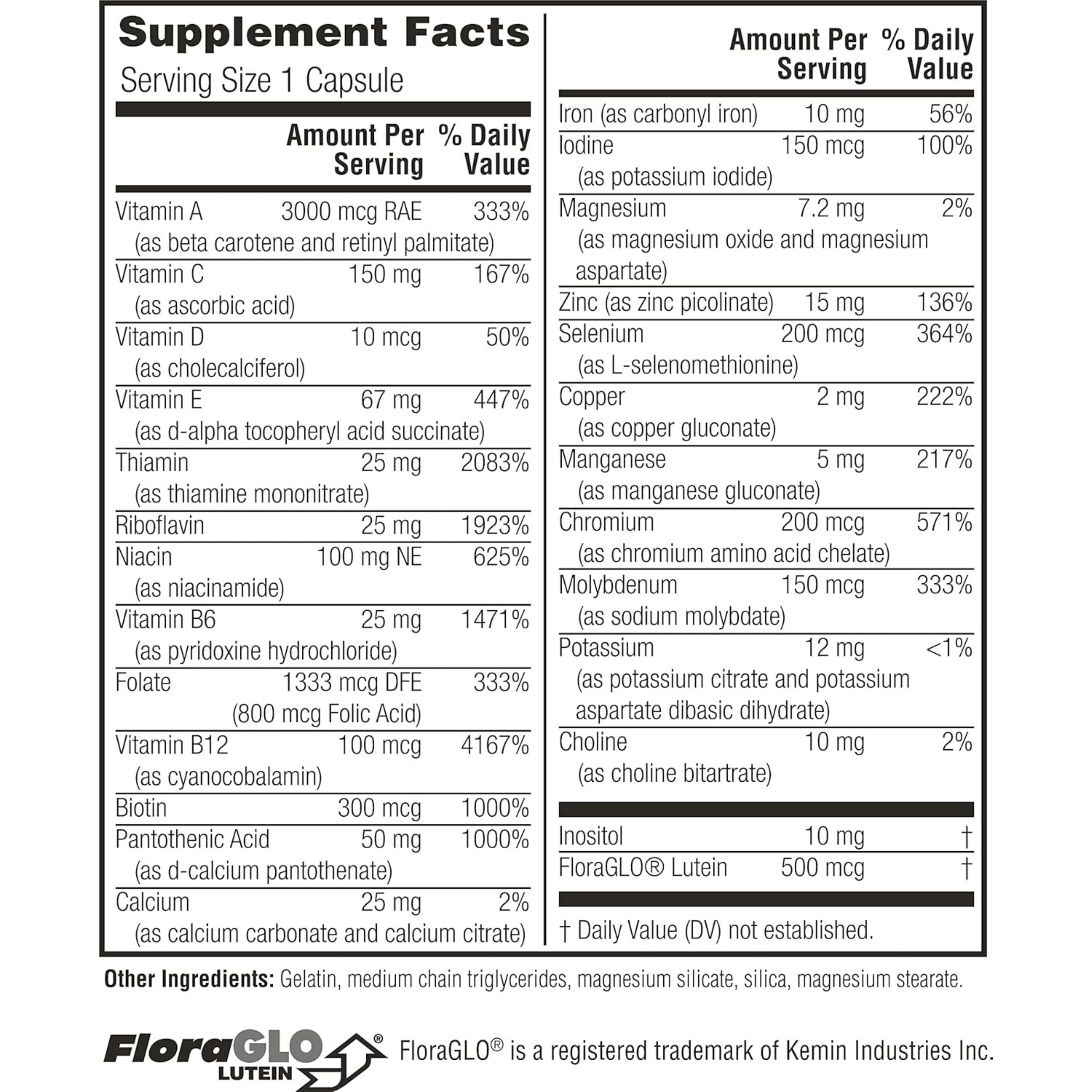 Twinlab, Daily One Caps, 90 Capsules