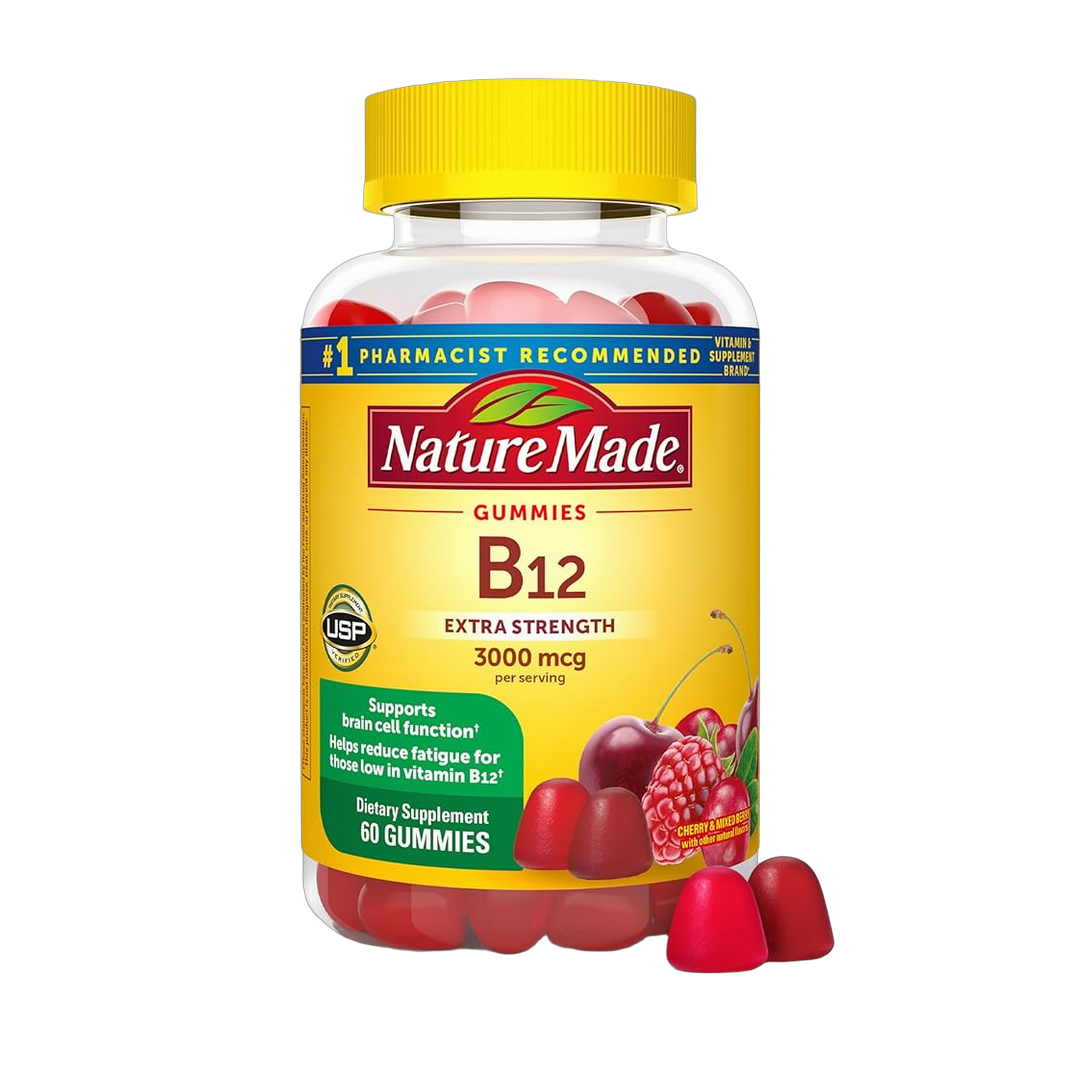 Nature Made, Extra Strength Vitamin B12, 60 Gummies