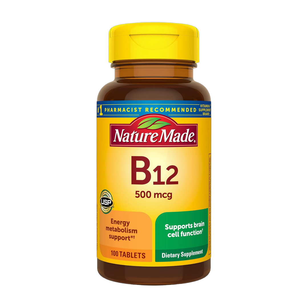 Nature Made, Vitamin B12 500 mcg, 100 Tablets