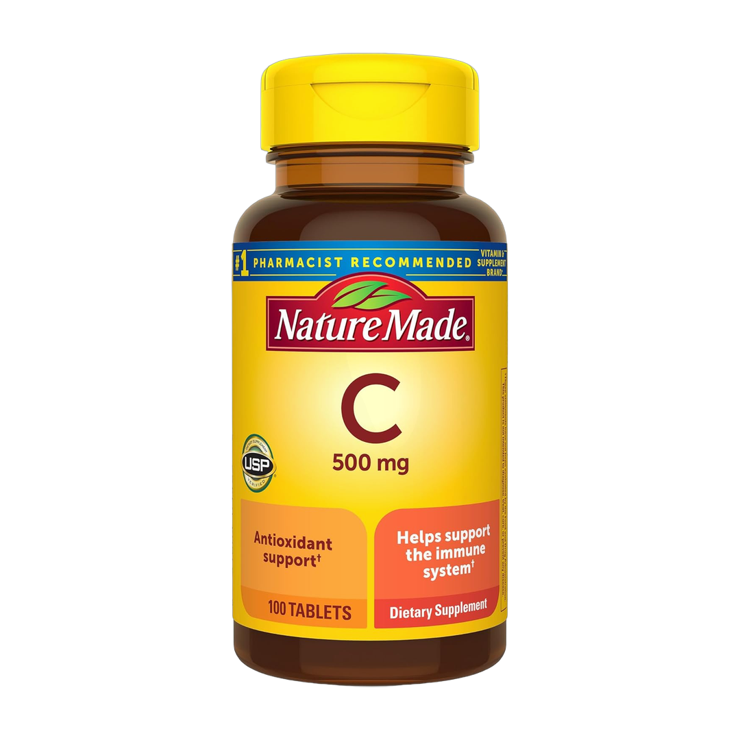 Nature Made, Vitamin C, 500 mg Tablets, 100 Tablets
