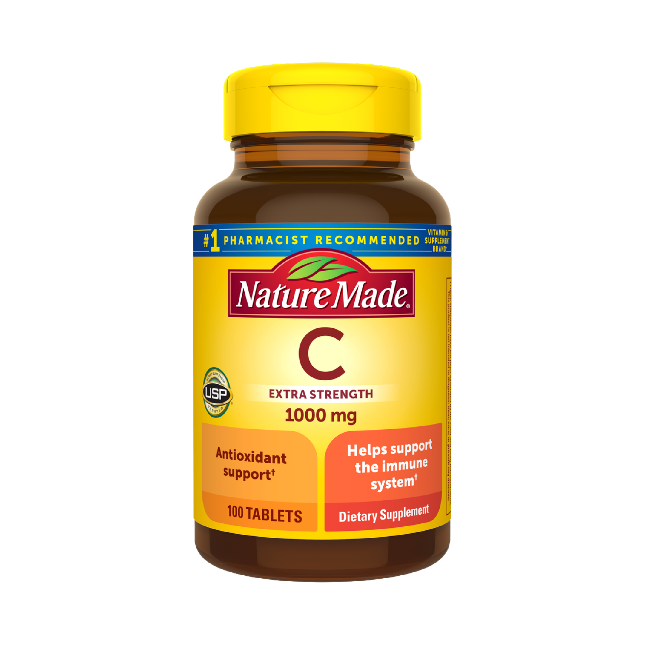 Nature Made, Vitamin C, 1000 mg, 100 Tablets