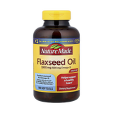 Nature Made, Flaxseed Oil, 1,000 mg, 180 Softgels