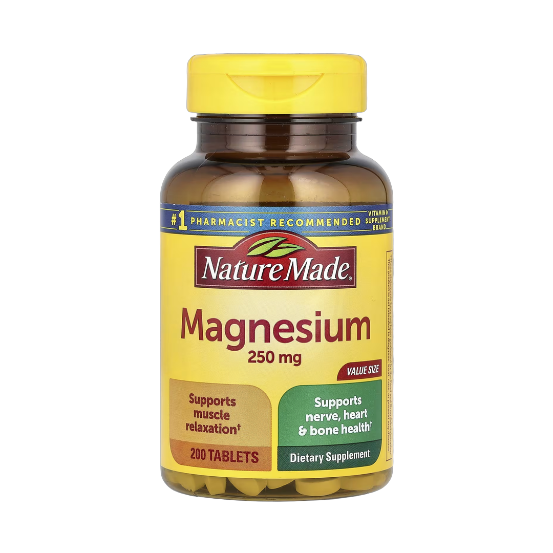 Nature Made, Magnesium, 250 mg, 200 Tablets