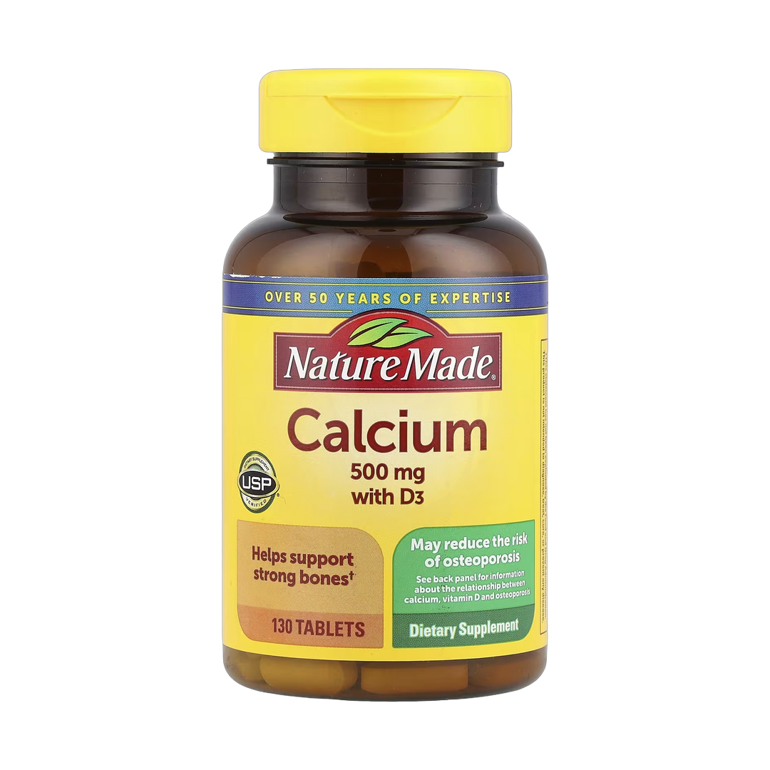 Nature Made, Calcium with D3, 130 Tablets