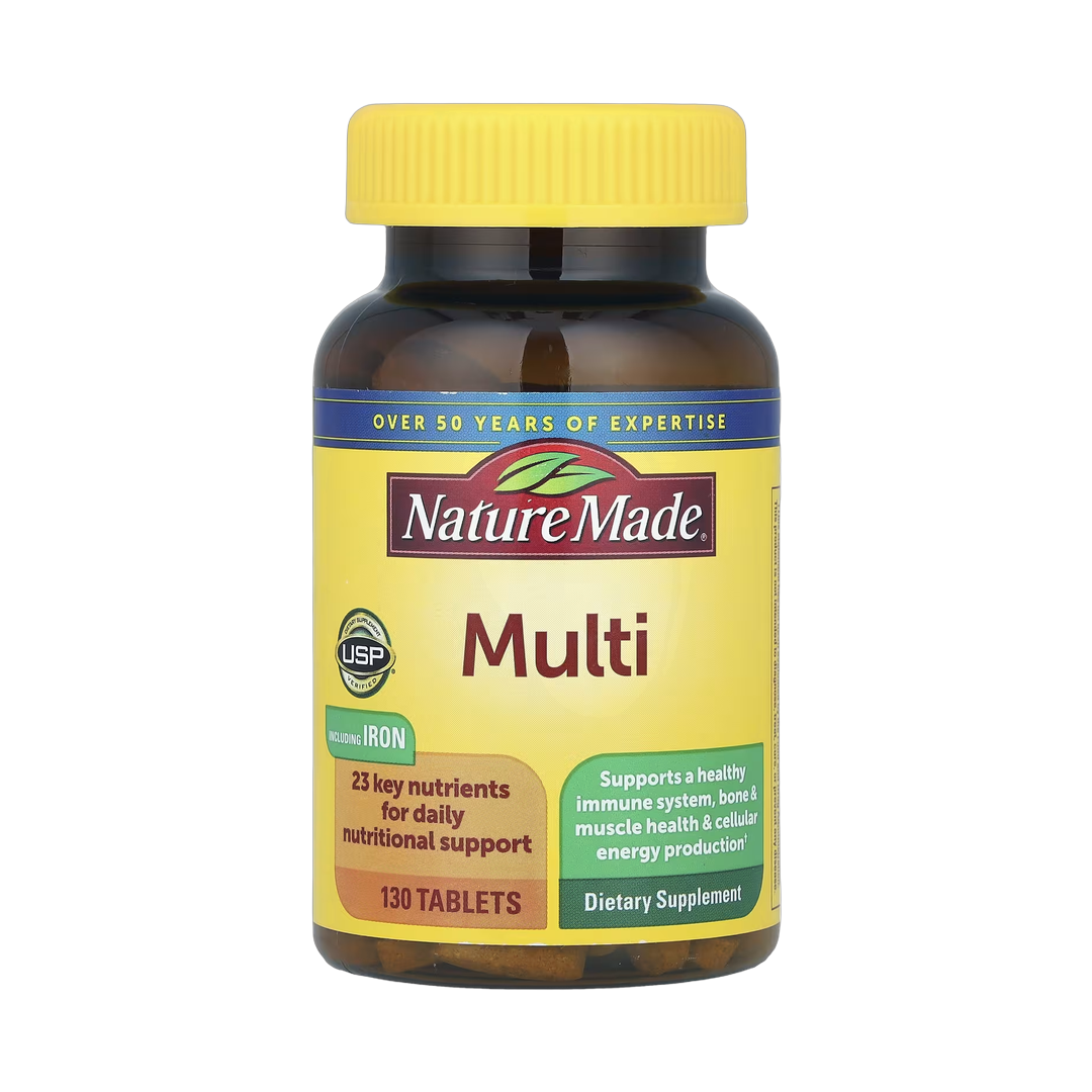 Nature Made, Multi with Iron, 130 Tablets