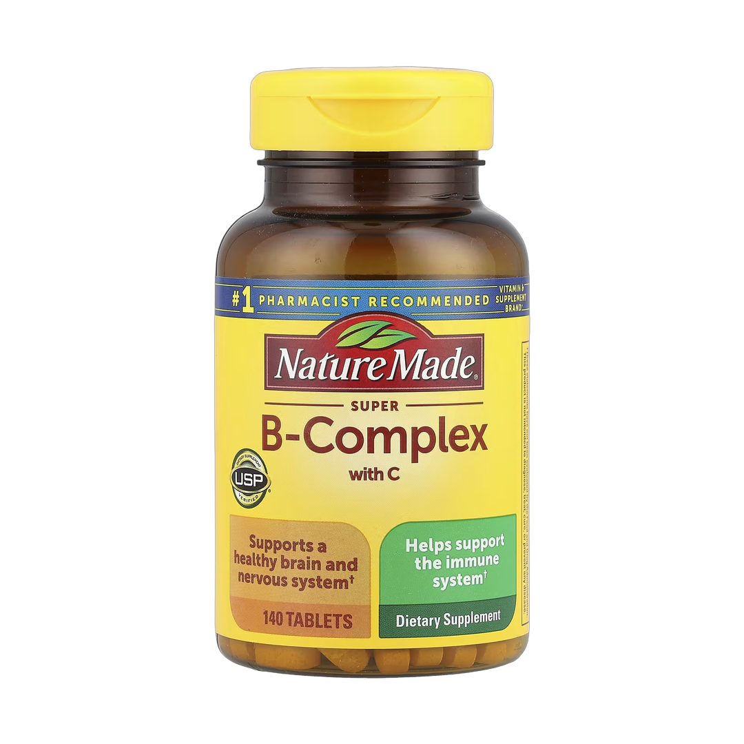 Nature Made, Super B-Complex with Vitamin C, 140 Tablets