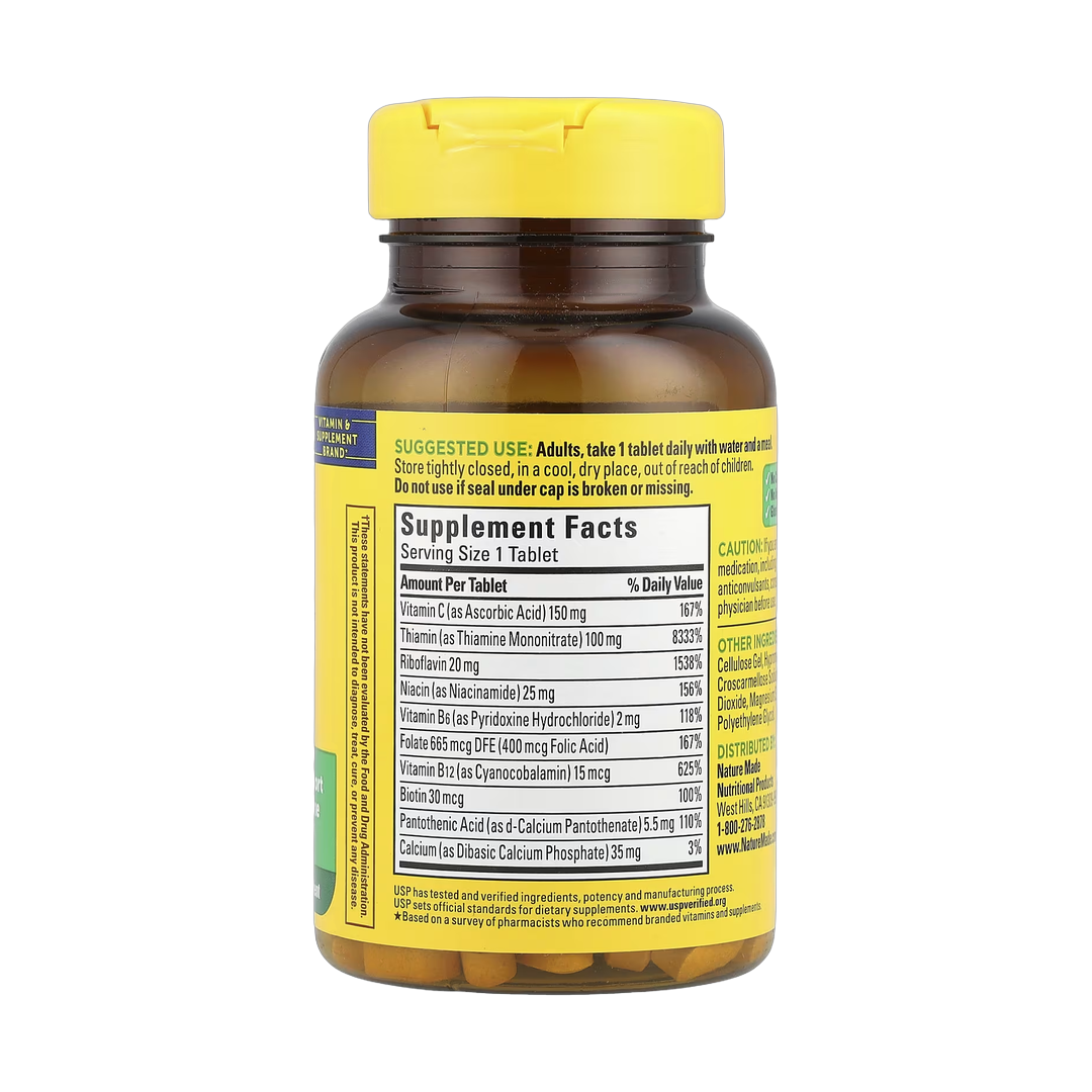 Nature Made, Super B-Complex with Vitamin C, 140 Tablets