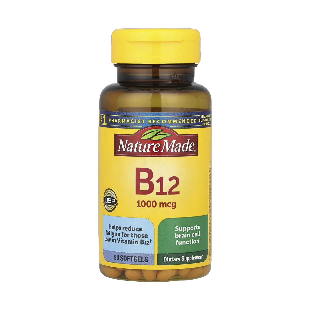 Nature Made, Vitamin B12, 1,000 mcg, 90 Softgels