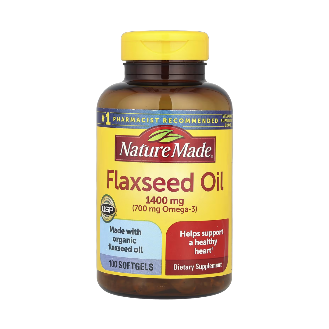 Nature Made, Flaxseed Oil, 100 Softgels