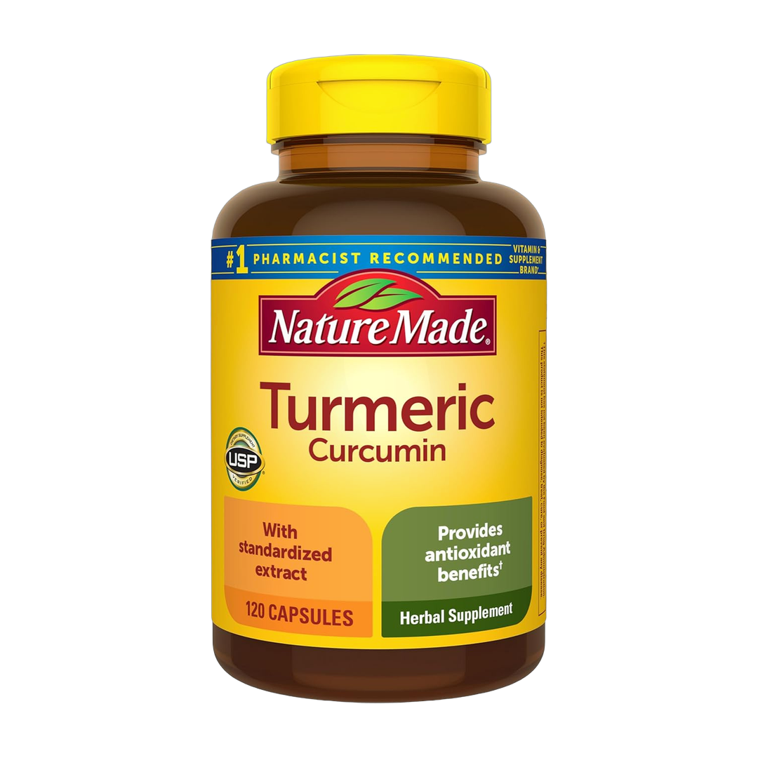 Nature Made, Turmeric Curcumin, 500 mg, 120 Capsules