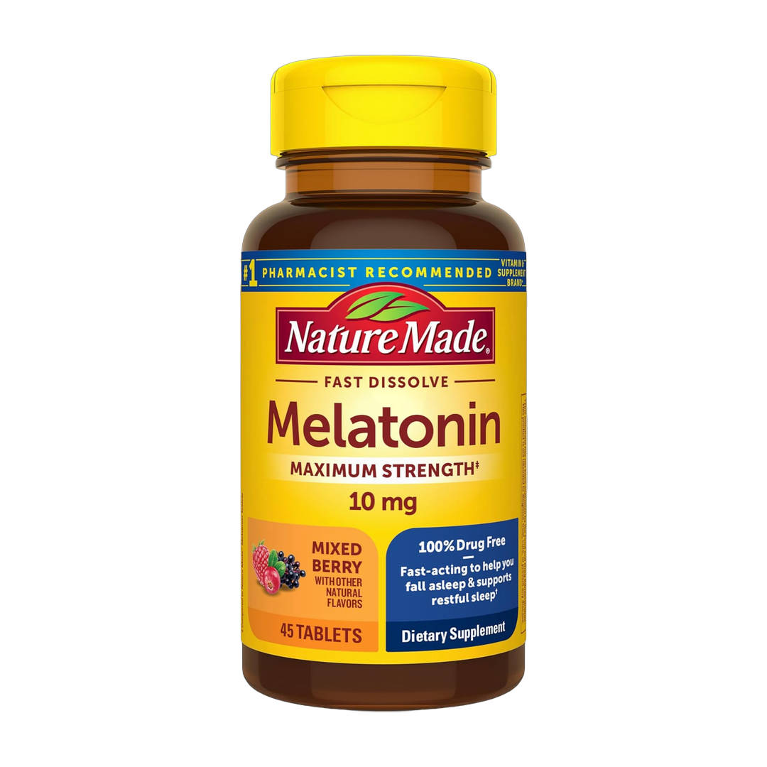 Nature Made, Melatonin, 10 mg Fast Dissolve, 45 Tablets