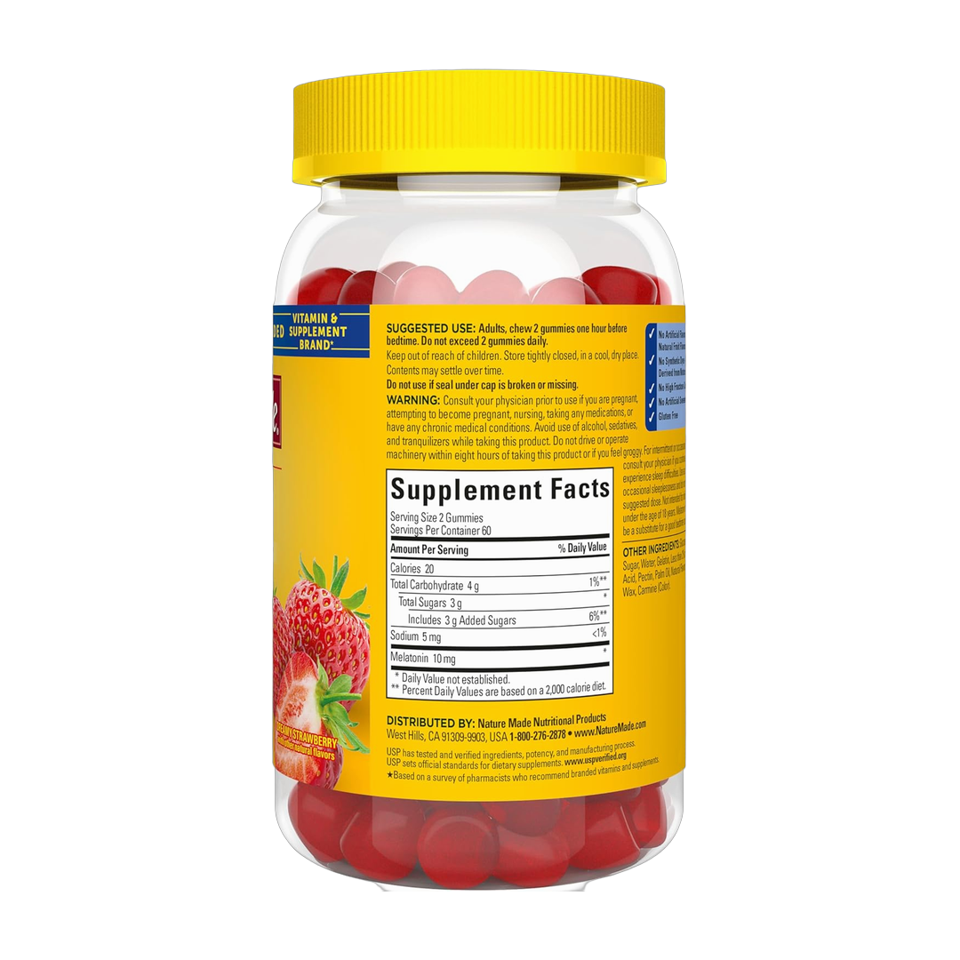 Nature Made, Melatonin, 10 mg , 120 Gummies