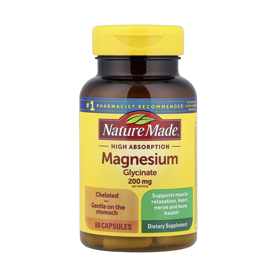 Nature Made, Magnesium Glycinate, 60 Capsules