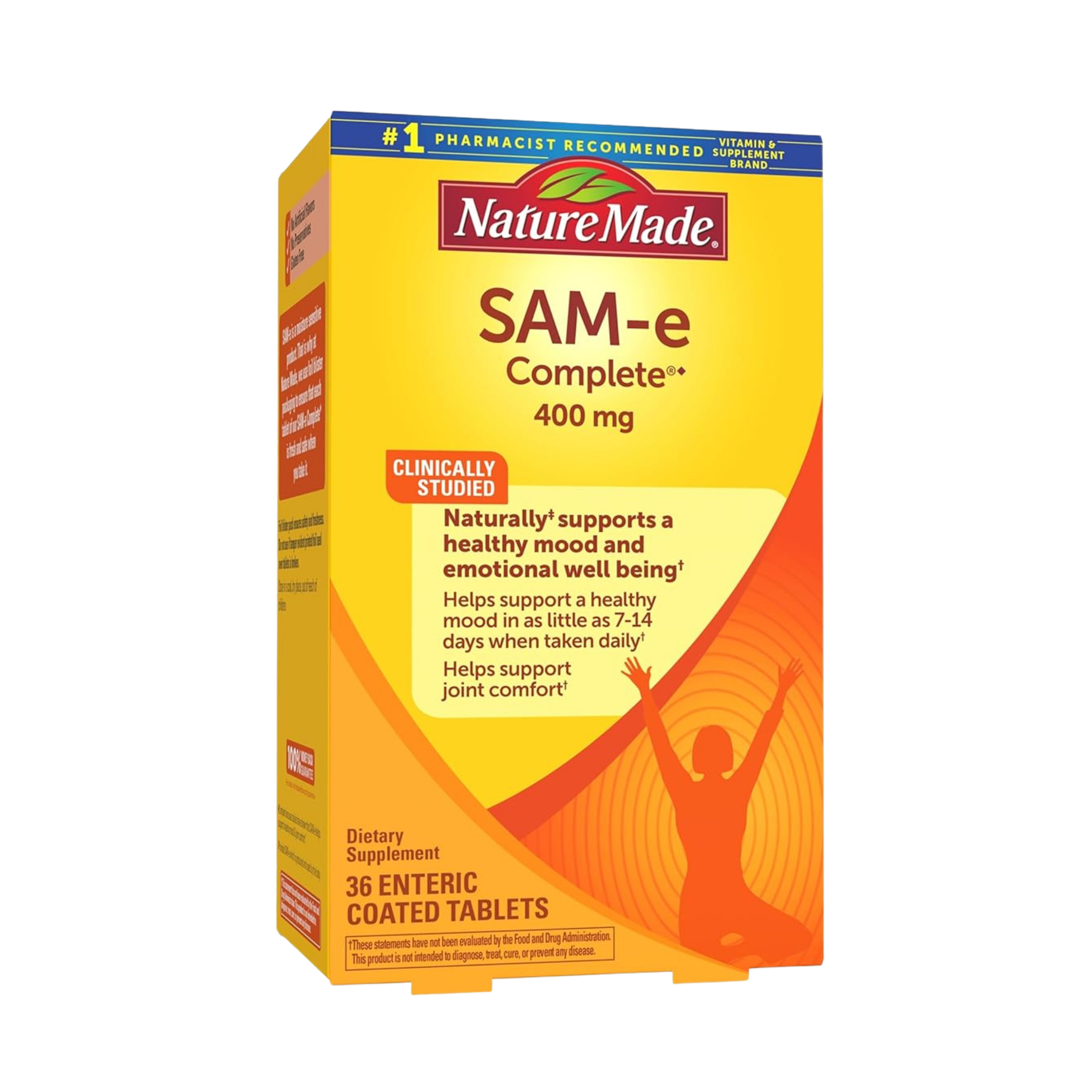Nature Made, SAM-e Complete, 400 mg, 36 Tablets