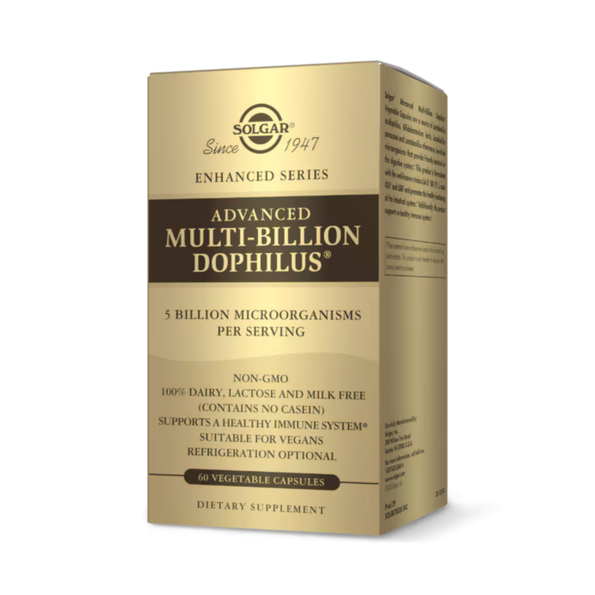 Solgar, Advanced Multi-Billion Dophilus, 60 Vegetable Capsules