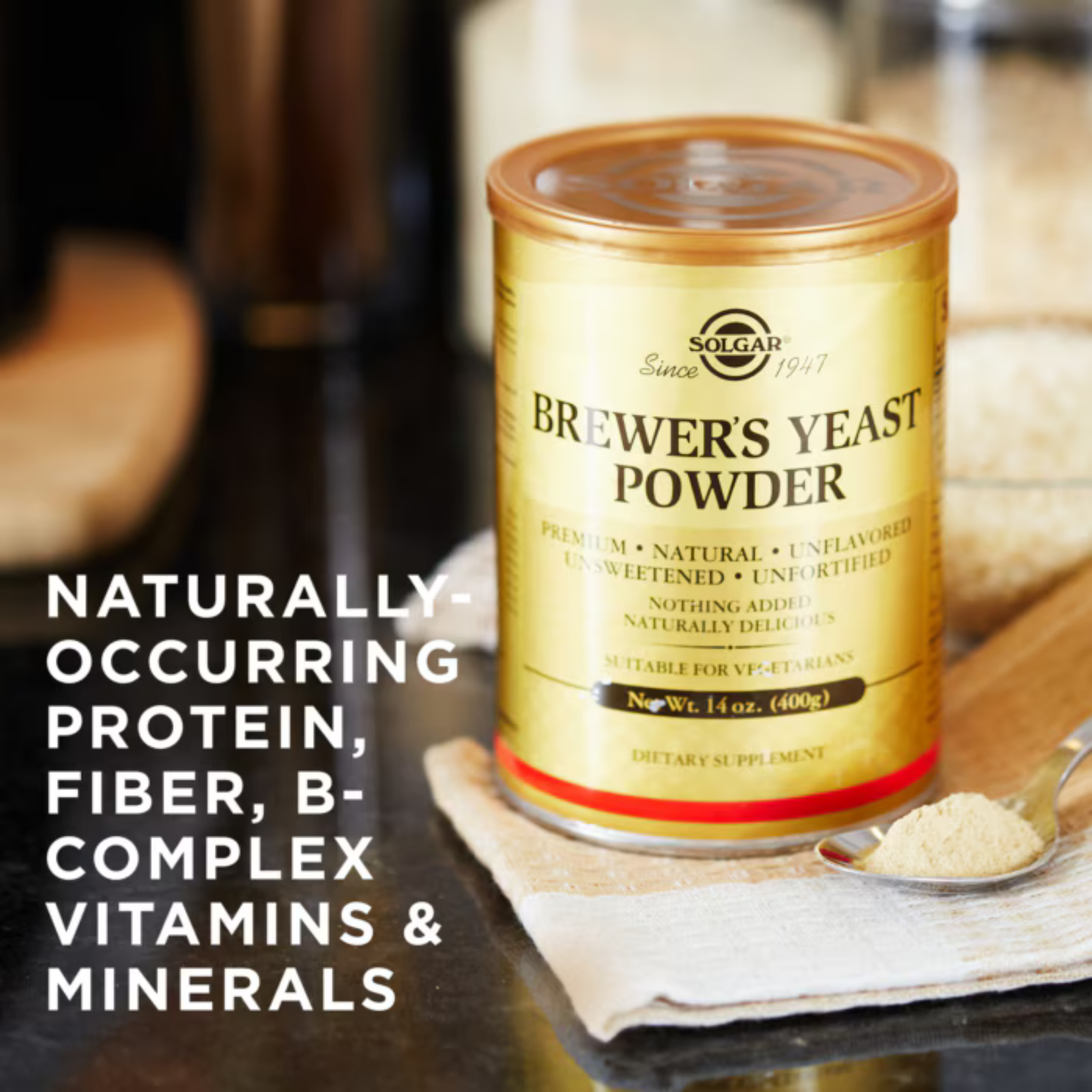 Solgar, Brewer's Yeast Powder, 14 Oz