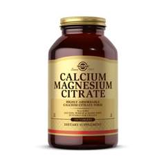 Solgar, Calcium Magnesium Citrate, 250 Tablets