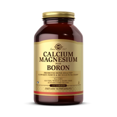 Solgar, Calcium Magnesium Plus Boron, 250 Tablets