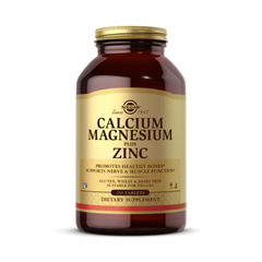 Solgar, Calcium Magnesium Plus Zinc, 250 Tablets