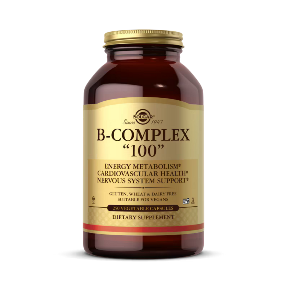 Solgar, B-Complex "100", 250 Tablets