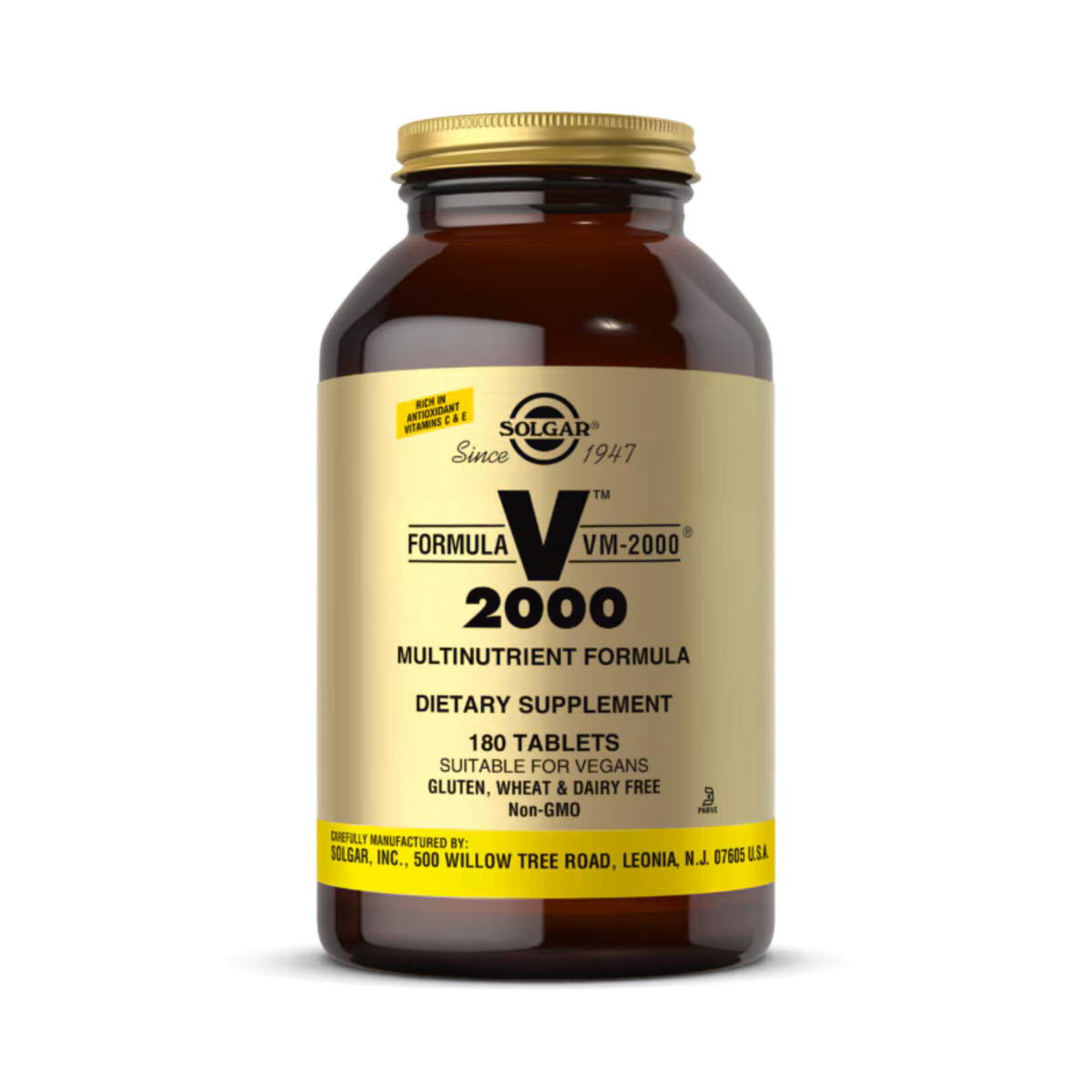 Solgar, Formula VM-2000, 180 Tablets